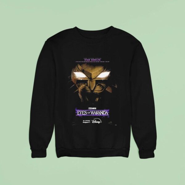 Eyes Of Wakanda Marvel Animation Key Visual Releasing On August Sweatshirt