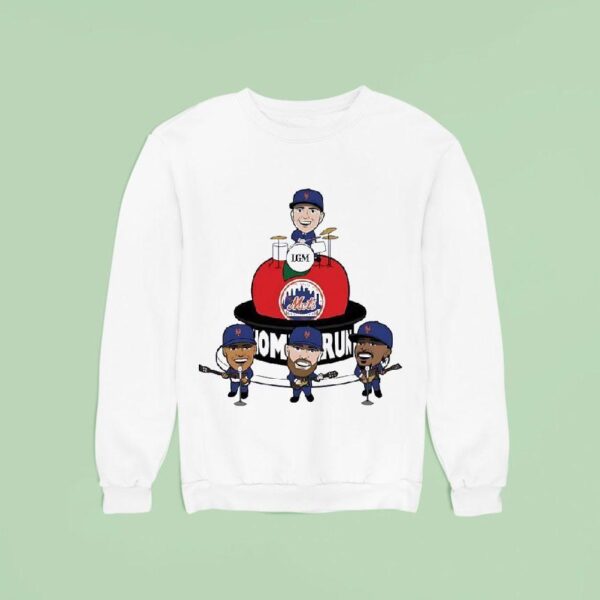 Fab Four New York Mets Lgm Baseball Sweatshirt
