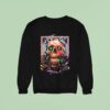 Feed Me Horror Tv Skull Sweatshirt