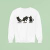 Feelin Derpy Today Fdt Black Ca Sweatshirt