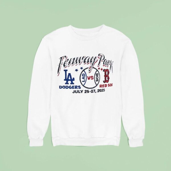 Fenway Park Los Angeles Dodgers Vs Boston Red Sox Sweatshirt