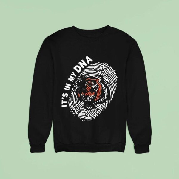 Fingerprint It S In My Dna Cincinnati Bengals Sweatshirt