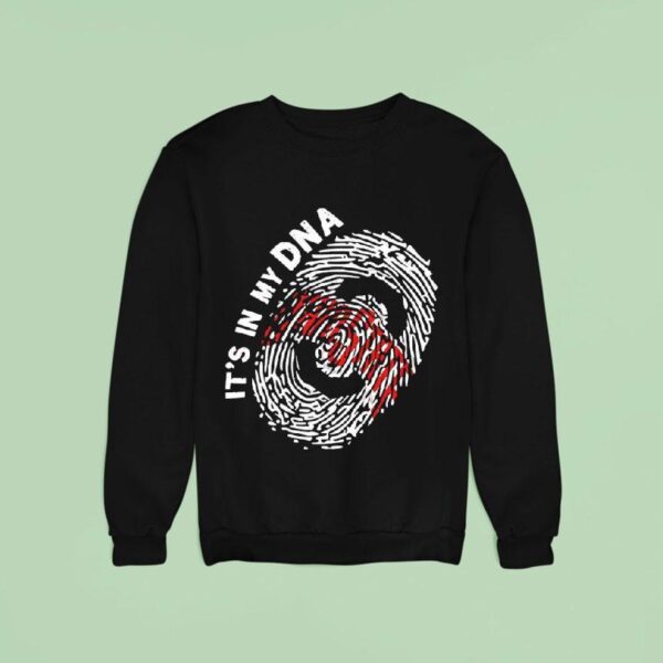 Fingerprint It S In My Dna Ohio State Buckeyes Sweatshirt