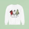 Fish Cat And Frog You Guys Look Too Strange Sweatshirt