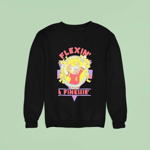 Flexin And Finessin Vintage Sweatshirt