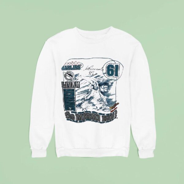 Florida Marlins Livn Hernndez The Miami Kid Signature Sweatshirt
