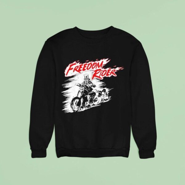 Freedom Rider Skeleton Motor Sweatshirt