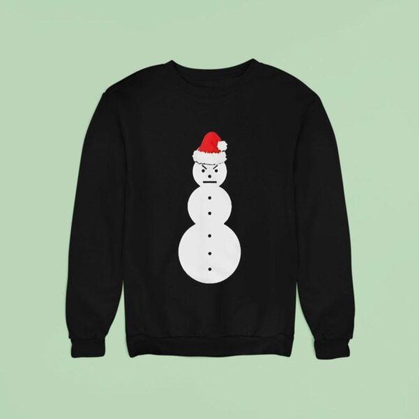 Frosty Santa Snowman Christmas Sweatshirt