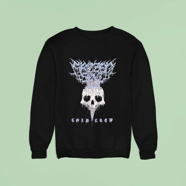 Frozen Soul Cold Crew Skull Sweatshirt