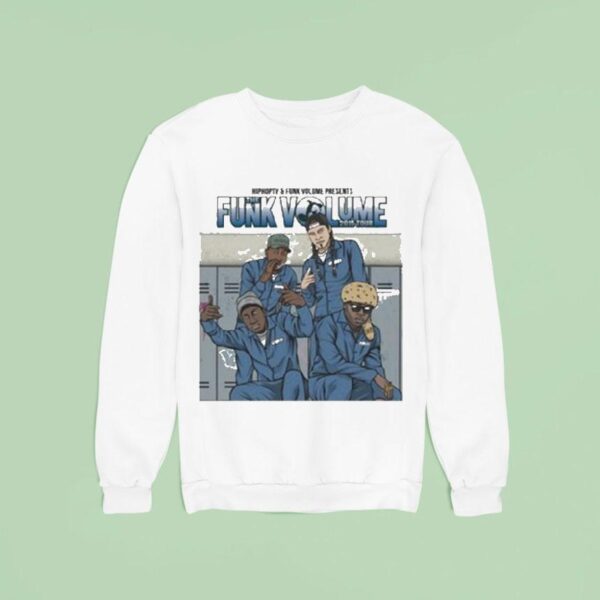 Funk Volume Autographed Hopsin Jarren Benton Tour Sweatshirt