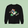 Furry Girl Bombs Away Sweatshirt