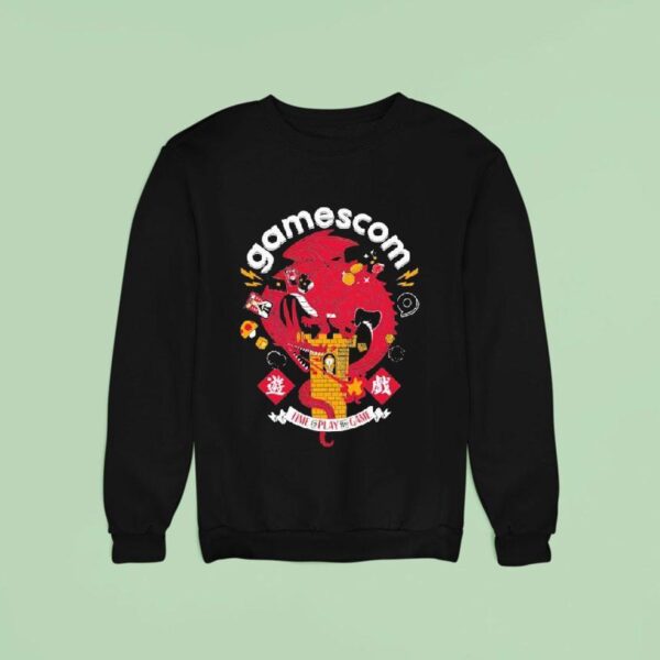 Gamescom Time To Play The Game Epic Adventure Sweatshirt