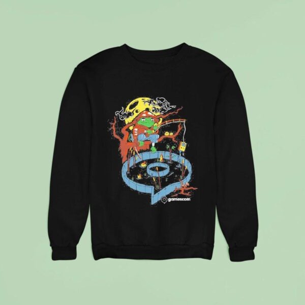 Gamescom Wear Toad S Life Frog Sweatshirt