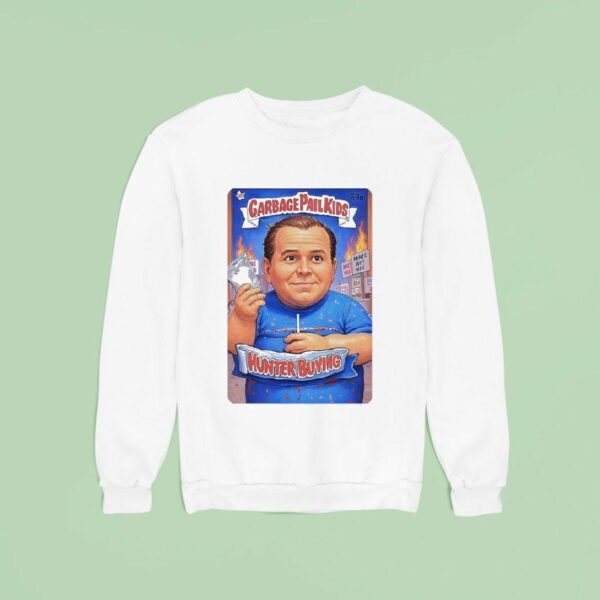 Garbage Pail Kids Hunter Buying Sweatshirt