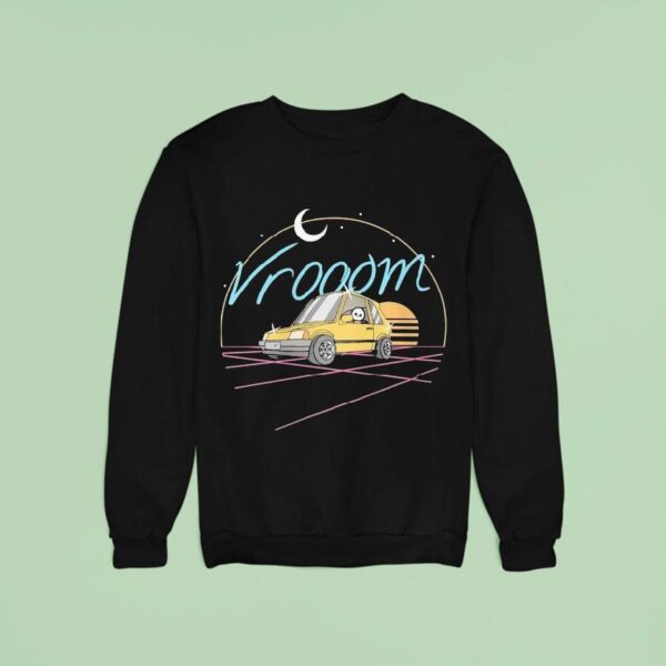 Garrett The Carrot Cool Car Sweatshirt