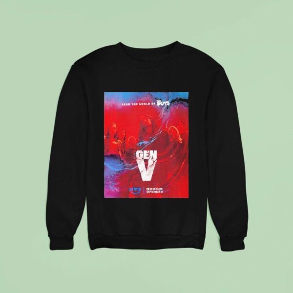 Gen V From The World Of The Boy Season Releasing September Sweatshirt