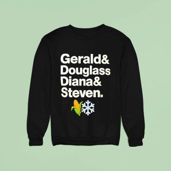 Gerald And Douglass Diana And Steven Sweatshirt