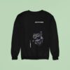 Ghost Skeletour World Tour Detroit Michigan Cross Sweatshirt