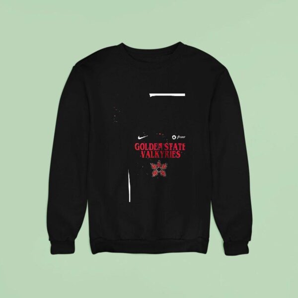 Golden State Valkyries Stranger Things Rebel Swingman Sweatshirt