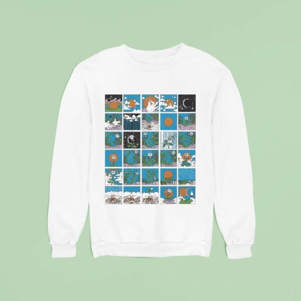 Goose Plant Squares Sweatshirt