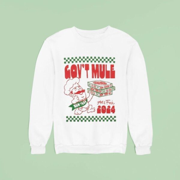 Gov T Mule Years Run Pizza Guy Sweatshirt