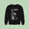 Green Day Bad Year Setlist Tour Sweatshirt