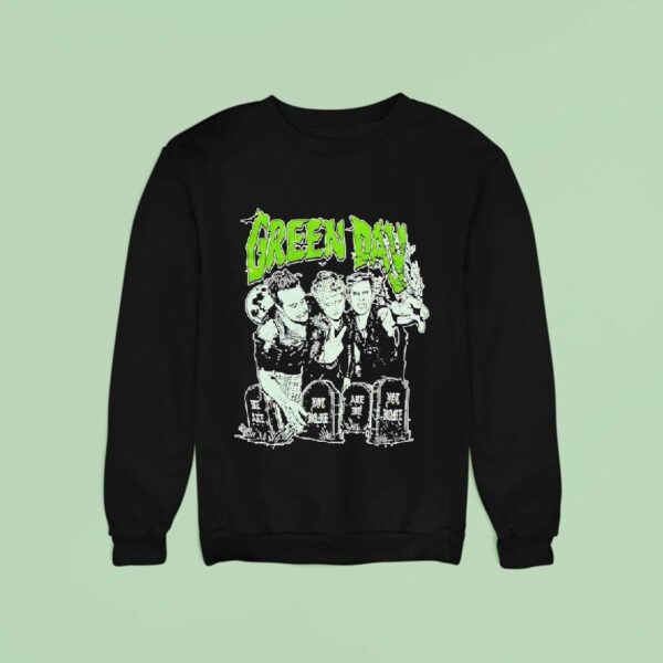 Green Day We Are Not Home Are We Not Home Halloween Sweatshirt
