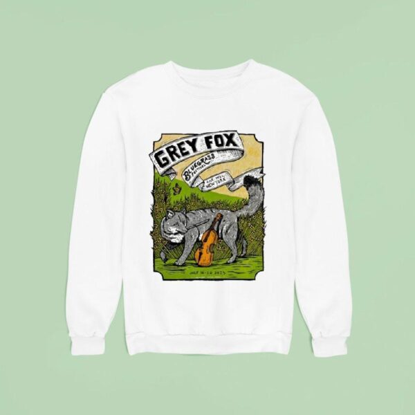 Grey Fox Bluegrass Festival Tour July Oak Hill New York Sweatshirt