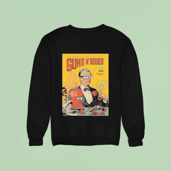 Guns N Roses Luxembourg City Event At Luxembourg Open Air On July Sweatshirt