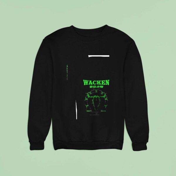 Guns N Roses Wacken Open Air Skull Roster Sweatshirt