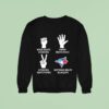 Hand Sign X Toronto Blue Jays Rock Beats Scissors Paper Beats Rock Sweatshirt