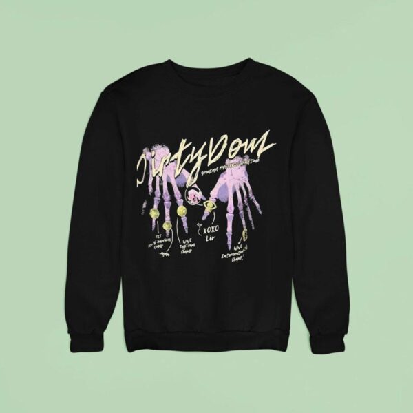 Hand Skeleton Dominik Mysterio Dirty Dom Greatest Mysteries Of All Time Sweatshirt