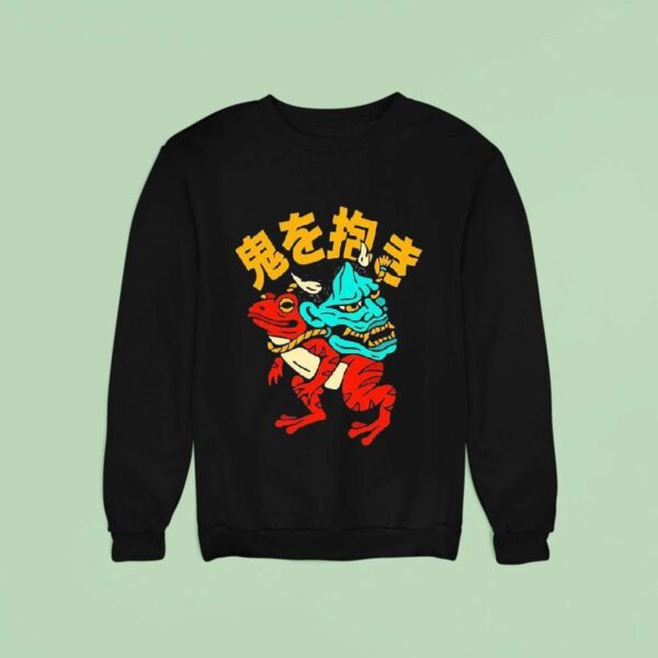 Hannya Frog Sweatshirt