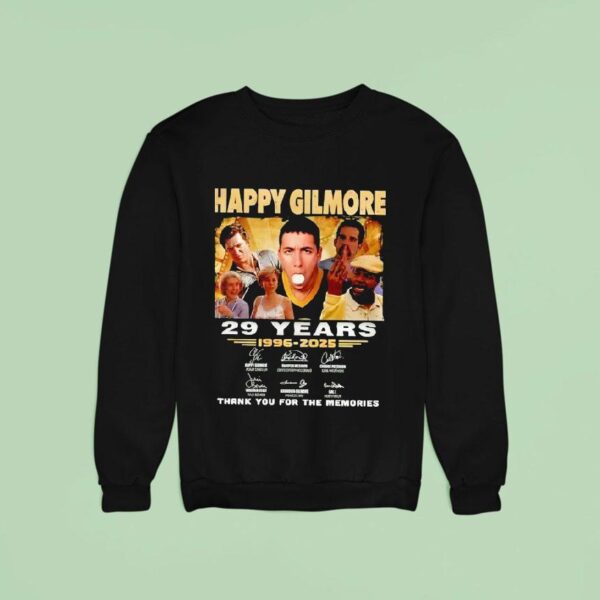 Happy Gilmore Years Signatures Anniversary Sweatshirt