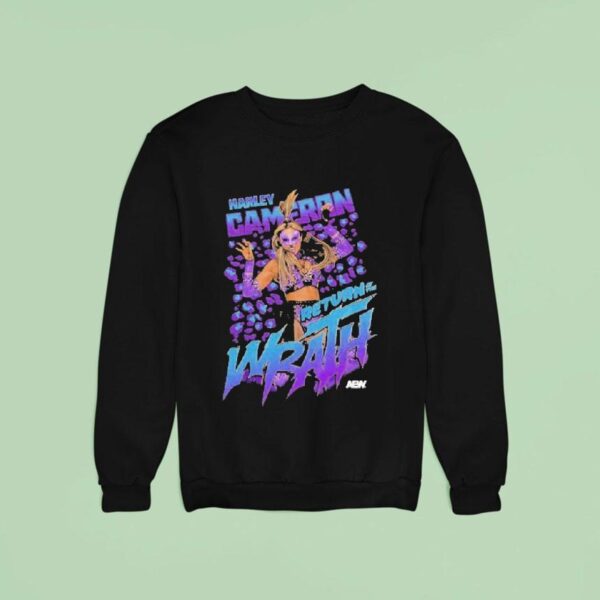 Harley Cameron Return Of The Wrath Aew Sweatshirt