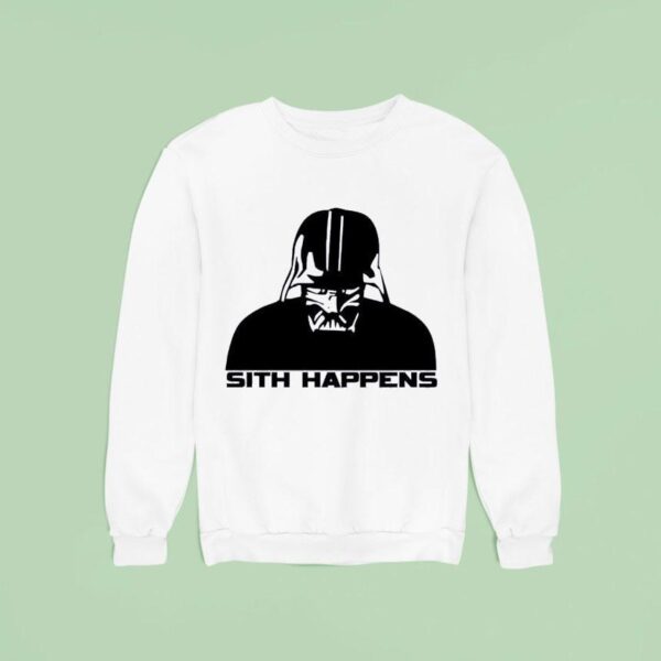 Hayden Christensen Darth Vader Sith Happens Sweatshirt