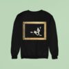 He Eated A Cheese Cat Portrai Sweatshirt