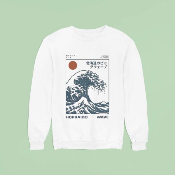 Hokkaido Wave Sweatshirt