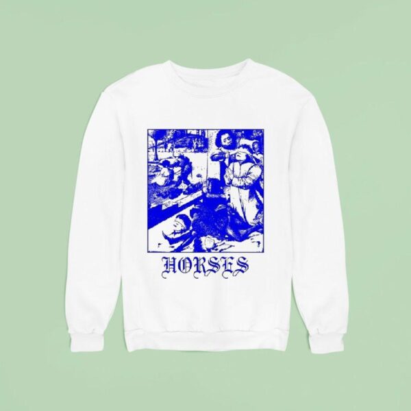 Horses Why Do You Quote Laws To Us Me Who Carry Swords Sweatshirt