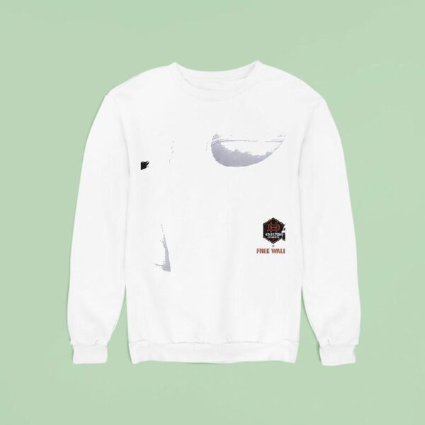 Houston Dynamo Fc X Free Walls H Town Collection Hexagon Sweatshirt