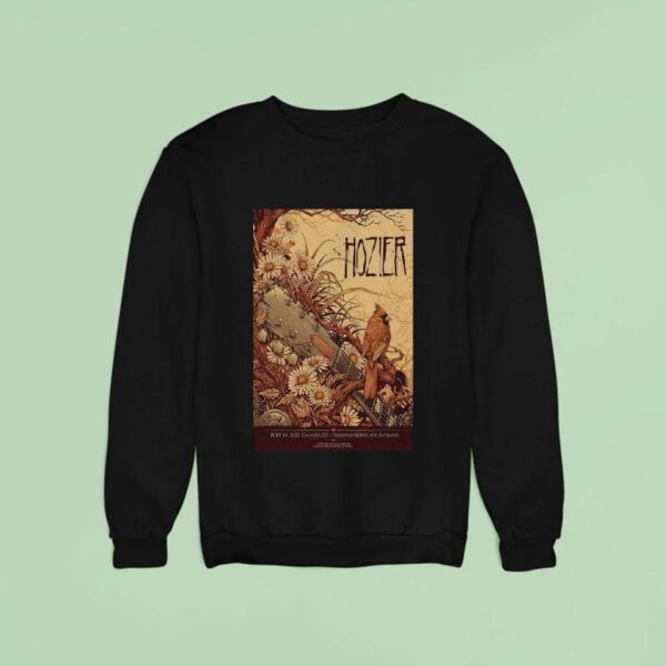 Hozier Freedom Mortgage Pavilion Tour Camden Nj July Sweatshirt