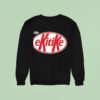 Hugo Ekitike Style Kit Kat Logo Sweatshirt
