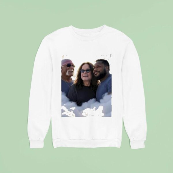 Hulk Hogan Ozzy Osbourne And Malcolm Jamal Warner Rest In Peace Sweatshirt