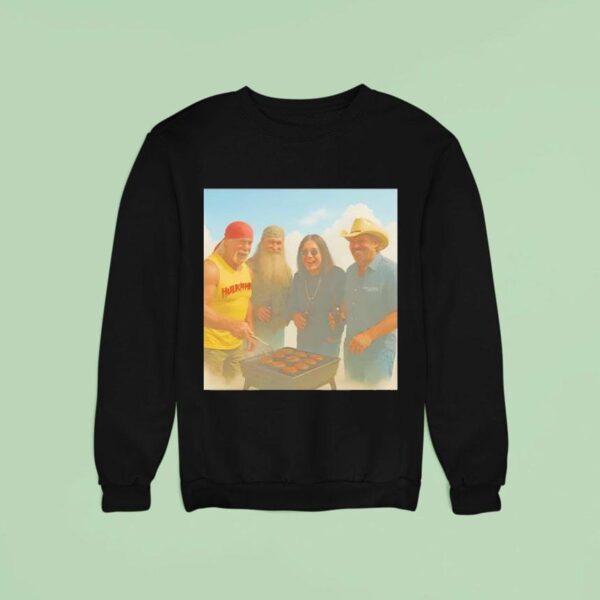 Hulk Hogan Ozzy Osbourne Phil Robertson Toby Keith Sweatshirt
