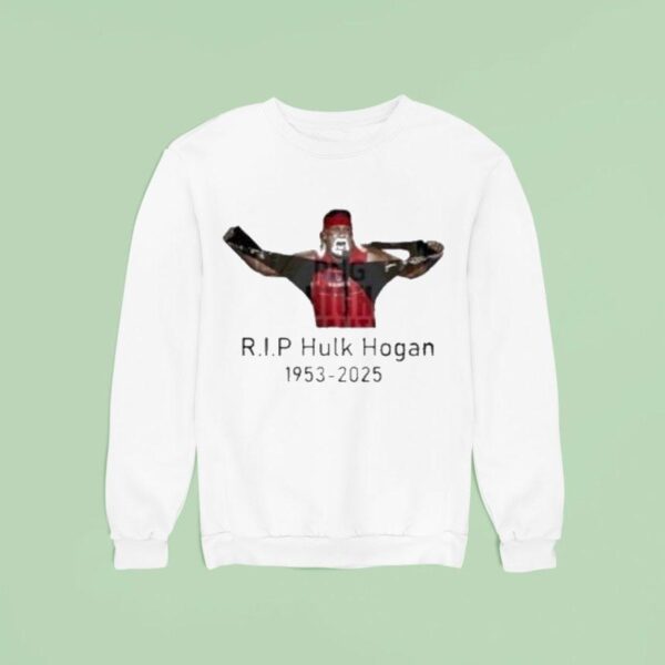 Hulk Hogan Wrestler Rip Sweatshirt