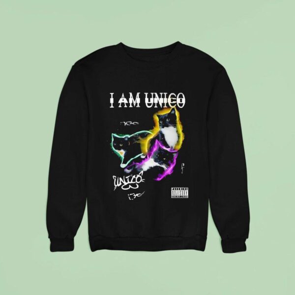 I Am Unico Cat Cute Sweatshirt
