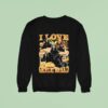 I Love Garlic Bread Grim Reaper Sweatshirt