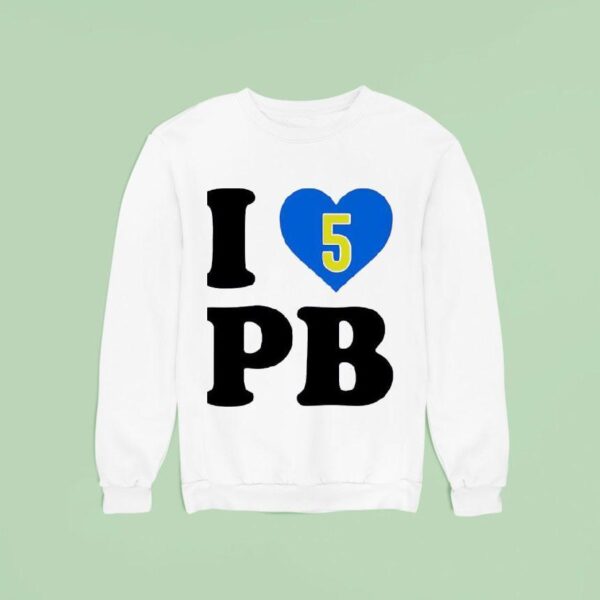 I Love Pb Paige Bueckers Dallas Wings Sweatshirt