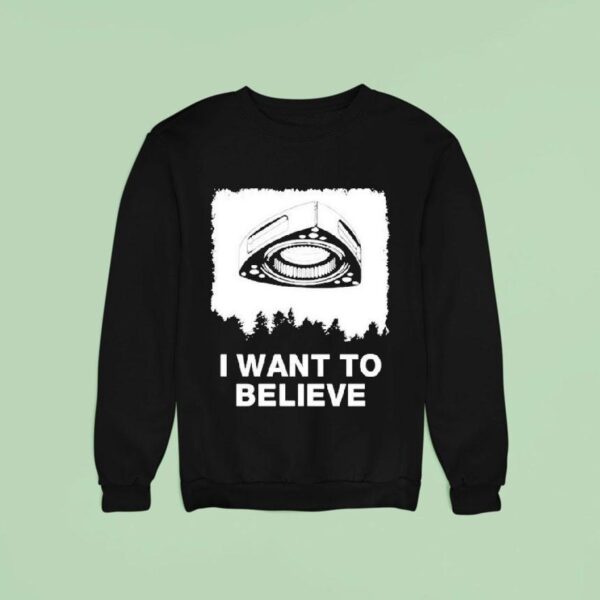 I Want To Believe Rotary Wankel Rotary Piston Engine Sweatshirt
