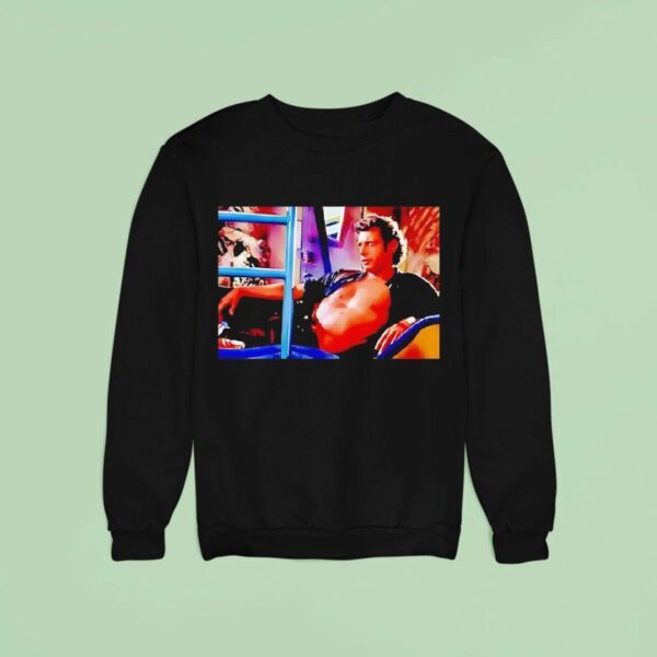 Ian Malcolm Photo Sweatshirt